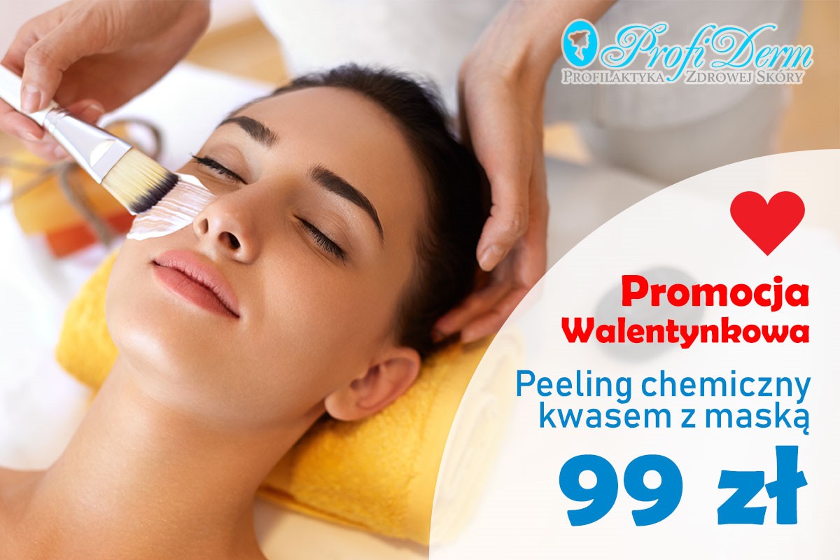 Peeling chemiczny kwasem z maską